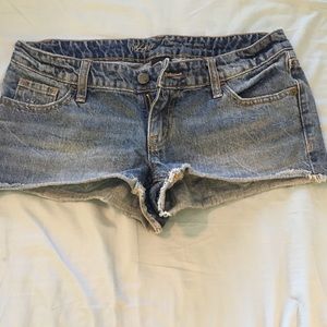 Low rise short jeans shorts size 4 - like new